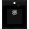 Кухонная мойка Ulgran Quartz Forte 460-07 уголь матовый