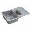 Мойка для кухни Paulmark Feste PM237850-GRM 78х50 серый металлик