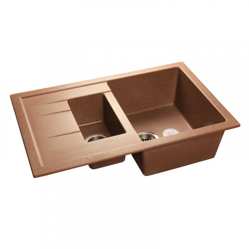 Кухонная мойка GranFest Quadro GF-Q775KL 77,5х50 см, терракот