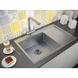 Мойка для кухни Paulmark Elde PM807851-BSL 78х51 сталь