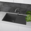 Мойка для кухни Lemark Imandra 9910035 84x50 серый шелк