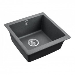Мойка для кухни Paulmark Brilon PM104546-DG 45х46 графит