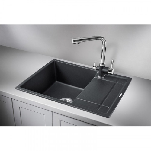 Кухонная мойка Granula 6501bl черный