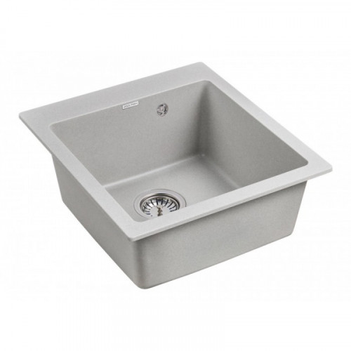 Мойка для кухни Paulmark Zemar PM104651-GR 46х51 серый
