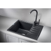 Кухонная мойка Granula Standart ST-5803 58x50 черный