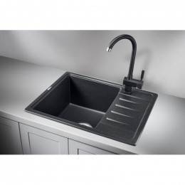 Кухонная мойка Granula Standart ST-5803 58x50 черный