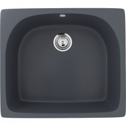 Кухонная мойка Ulgran U-408-343 антрацит матовый