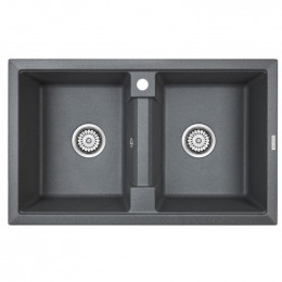Мойка для кухни Paulmark Zwilling PM238150-DG 81х50 графит