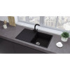 Кухонная мойка Ulgran Quartz Prima 850-07 уголь