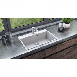 Кухонная мойка Ulgran Quartz Forte 760-04 платина