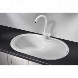 Кухонная мойка Granula Standart ST-7601 76x50 белый