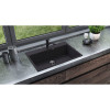 Кухонная мойка Ulgran Quartz Forte 760-07 уголь