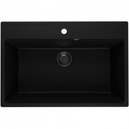 Кухонная мойка Ulgran Quartz Forte 760-07 уголь