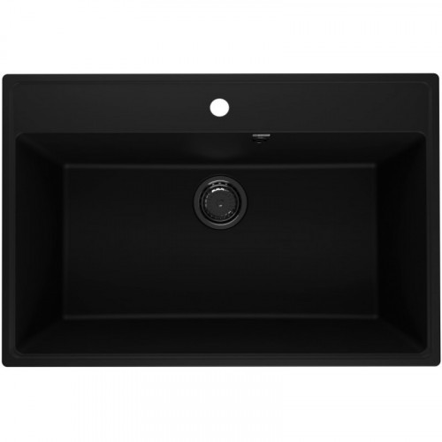 Кухонная мойка Ulgran Quartz Forte 760-07 уголь