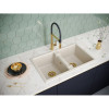Мойка для кухни Paulmark Zwilling PM238150-BE 81х50 бежевый