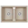 Мойка для кухни Paulmark Zwilling PM238150-BE 81х50 бежевый