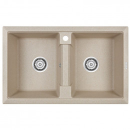 Мойка для кухни Paulmark Zwilling PM238150-BE 81х50 бежевый