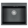 Мойка для кухни Paulmark Kante PM106052-BL 60х52 черный