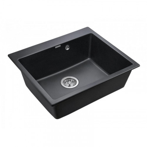 Мойка для кухни Paulmark Kante PM106052-BL 60х52 черный