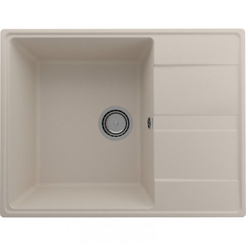 Кухонная мойка Ulgran Quartz Prima 650-02 лен матовый