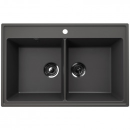 Кухонная мойка Ulgran Quartz Ruma 780-09 мокрый асфальт