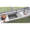Кухонная мойка Ulgran Quartz Prima 860-05 бетон