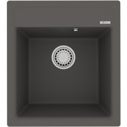 Мойка для кухни Lemark Hanka 9910011 50x45 серый шелк