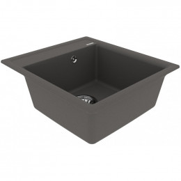 Мойка для кухни Lemark Hanka 9910011 50x45 серый шелк