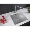 Мойка для кухни Paulmark Lassan PM304444-BS 44х44 сталь