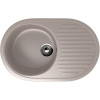 Кухонная мойка Ulgran U-107-302 песочный матовый
