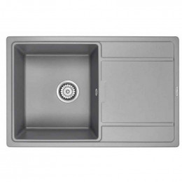 Мойка для кухни Paulmark Flugen PM217850-GRM 78х50 серый металлик