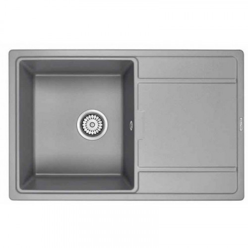 Мойка для кухни Paulmark Flugen PM217850-GRM 78х50 серый металлик