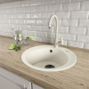 Мойка для кухни Lemark Sula 9910002 D50 бежевый