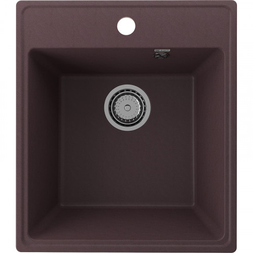 Кухонная мойка Ulgran Quartz Forte 460-06 трюфель матовый