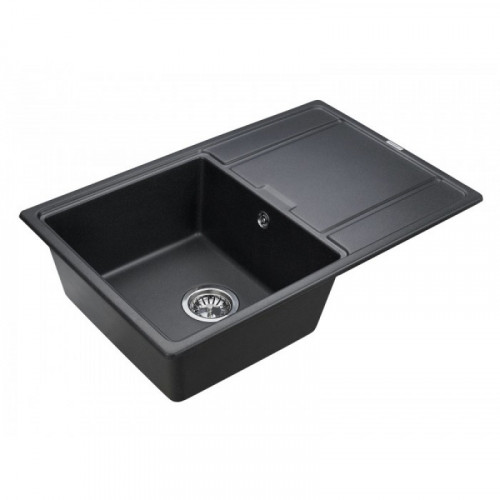 Мойка для кухни Paulmark Flugen PM217850-BL 78х50 черный