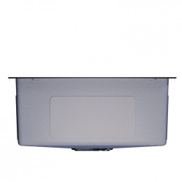 Мойка MIXLINE подстольный монтаж 50х50 (3,0) вып 3 1/2, 20см с сифоном(черный графит PRO (547228)