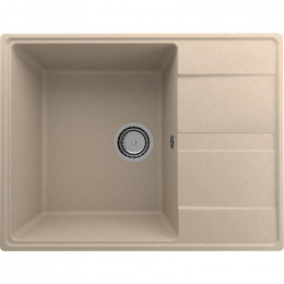 Кухонная мойка Ulgran Quartz Prima 650-03 десерт матовый