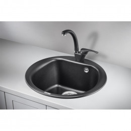 Кухонная мойка Granula 5101sv шварц