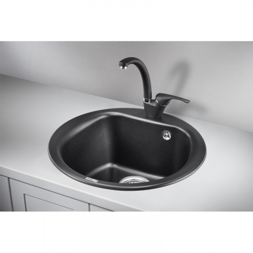 Кухонная мойка Granula 5101sv шварц