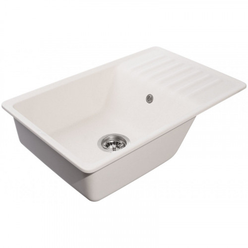 Мойка кухонная GranFest Quarz GF-ZW-72 белый