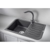 Кухонная мойка Granula 7001bg графит
