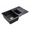 Мойка для кухни Paulmark Feste PM237850-BL 78х50 черный