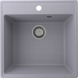 Кухонная мойка Ulgran Quartz Forte 505-05 бетон матовый