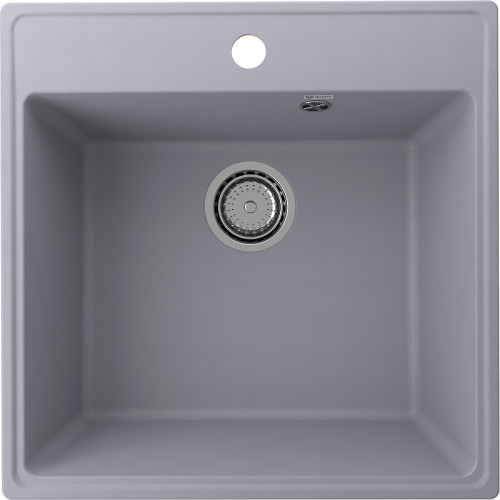 Кухонная мойка Ulgran Quartz Forte 505-05 бетон матовый