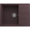 Кухонная мойка Ulgran Quartz Prima 650-06 трюфель матовый