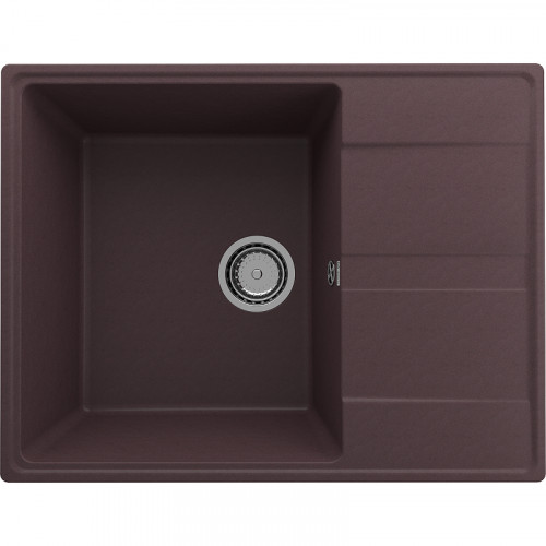 Кухонная мойка Ulgran Quartz Prima 650-06 трюфель матовый