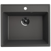 Кухонная мойка Ulgran Quartz Forte 580-09 мокрый асфальт