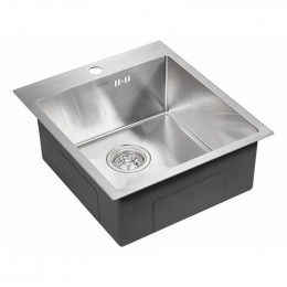 Мойка для кухни Paulmark Favor PM214551-BS 45х51 сталь