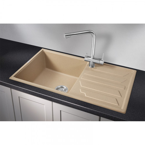 Кухонная мойка Granula GR-8601 86x50 песок