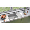 Кухонная мойка Ulgran Quartz Prima 860-04 платина